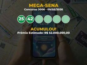 Resultado da Mega-Sena Concurso 3006