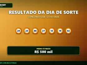 Resultado da Dia de Sorte