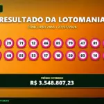 Resultado da lotomania