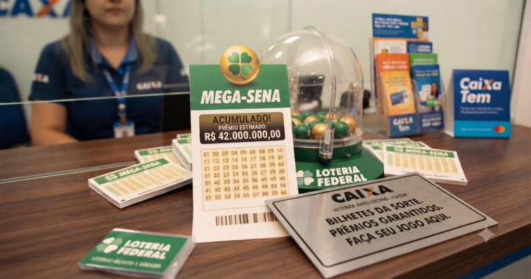 O prêmio acumulou e está estimado em R$ 42 milhões para o próximo concurso, que será realizado na terça-feira (21).