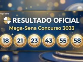 Mega-Sena 3033 acumula em R$ 42 milhões; veja os números deste domingo (19/07) 3 Resultado da mega-sena 3033