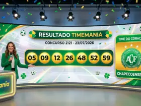 Resultado da Timemania