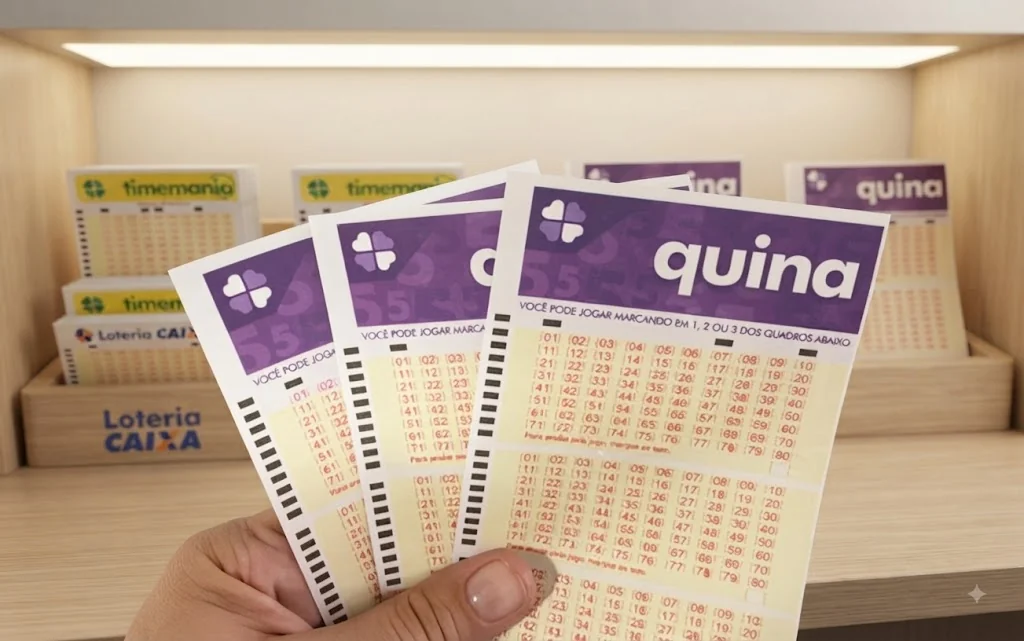 Quina de hoje: concurso 7091 sorteia prêmio acumulado em R$ 4,6 milhões