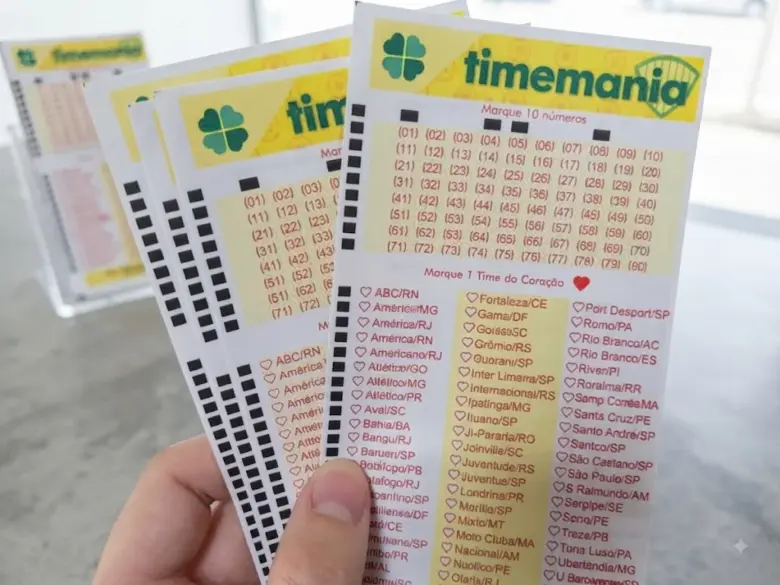 Bilhetes da Timemania