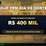 Hoje tem Dia de Sorte! Concurso 1278