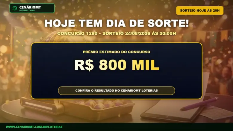 Hoje tem Dia de Sorte 1280