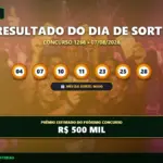 Resultado do Dia de Sorte 1266