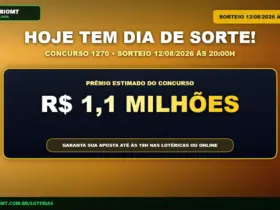 Banner de anúncio do Dia de Sorte 1270