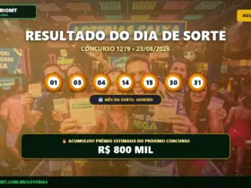 Resultado do Dia de Sorte 1279