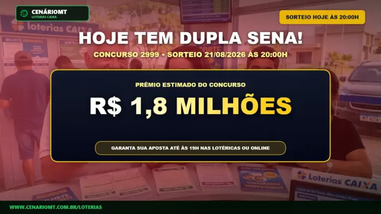 Banner de anuncio da Dupla Sena 2999