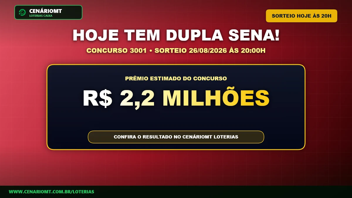Palpites Dupla Sena 3001: Veja sugestões de jogos para o prêmio de R$ 2,2 milhões