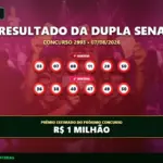 Resultado da Dupla Sena 2993