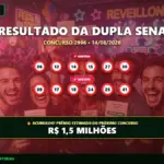 Resultado da Dupla Sena 2996