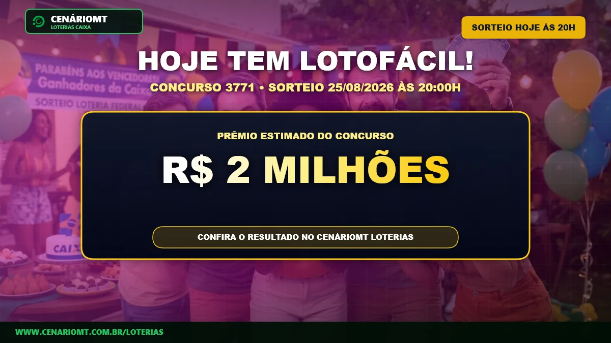 Palpites Lotofácil 3771: Veja dicas e sugestões de jogos para o prêmio de R$ 2 milhões