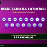 Resultado da Lotofácil 3760