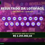 Resultado da Lotofácil 3762