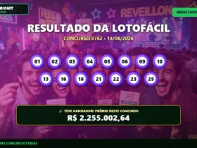 Resultado da Lotofácil 3762