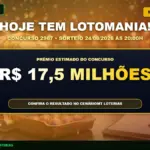Hoje tem Lotomania! Prepare suas apostas