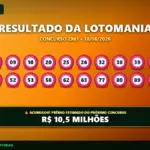 Resultado da Lotomania 2961