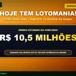 Banner de anúncio da Lotomania 2962