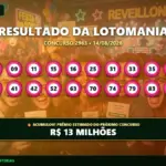 Resultado da Lotomania 2963