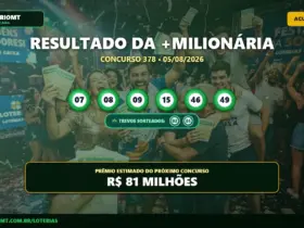 Resultado da +Milionária 378