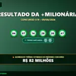 Resultado da Mais Milionária 379