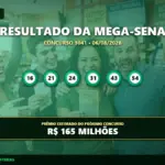 Resultado da Mega Sena 3041
