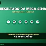 Resultado da Mega-Sena 3051