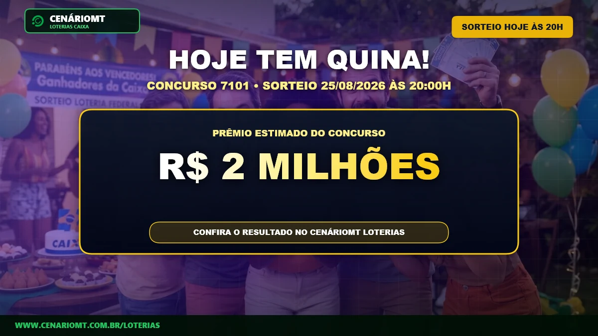 Palpites Quina 7101: Veja dicas e sugestões de jogos para o prêmio de R$ 2 milhões