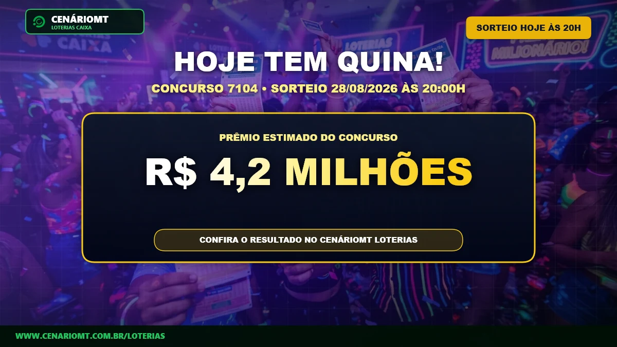 Palpites da Quina 7104: Veja sugestões de jogos para o prêmio de R$ 4,2 milhões
