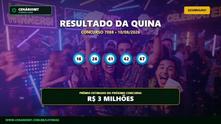 Resultado da Quina 7088