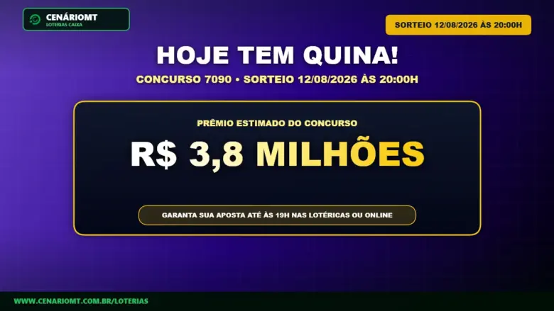 Banner de anúncio da Quina 7090