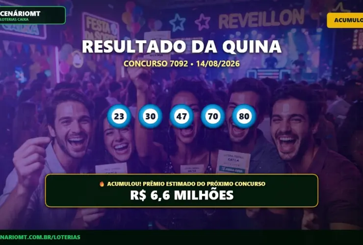 Resultado da Quina 7092