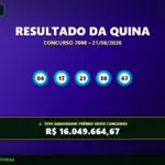 Resultado da Quina 7098