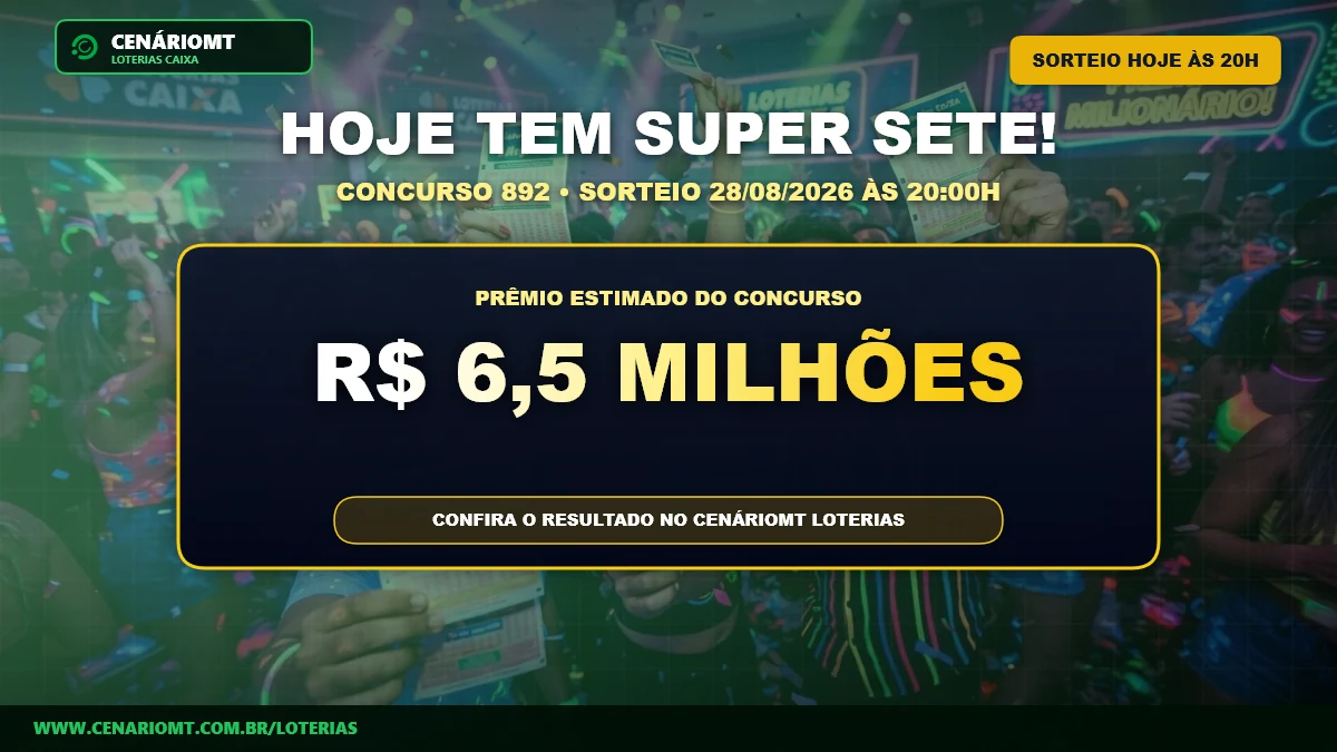 Palpites do Super Sete 892: Veja sugestões de jogos para o prêmio de R$ 6,5 milhões