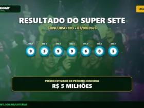 Resultado do Super Sete 883