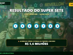 Resultado do Super Sete 886