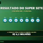 Resultado do Super Sete 889