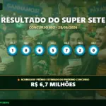 Resultado do Super Sete 892