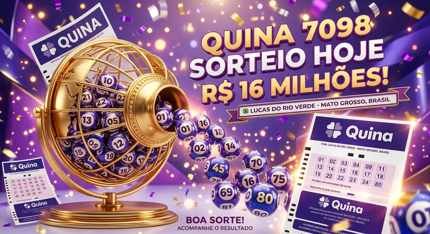 Palpites Quina 7098: Confira nossas apostas para o prêmio de R$ 16 milhões