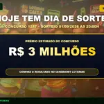Hoje tem Dia de Sorte 1287
