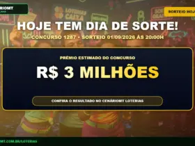 Hoje tem Dia de Sorte 1287
