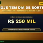Hoje tem Dia de Sorte 1289