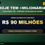 Hoje tem +Milionária 386