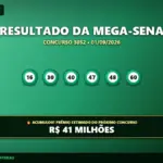 Resultado da Mega-Sena 3052