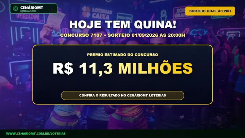 Hoje tem Quina 7107