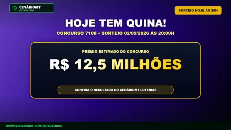 Hoje tem Quina 7108