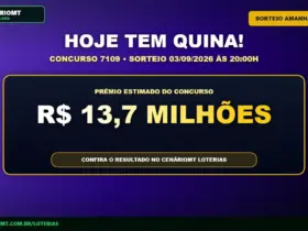 Quina 7109: Palpites e dicas de apostas para o sorteio de R$ 13,70 milhões 15 Hoje tem Quina 7109