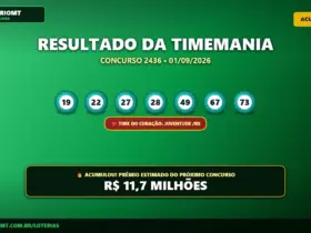 Resultado da Timemania 2436